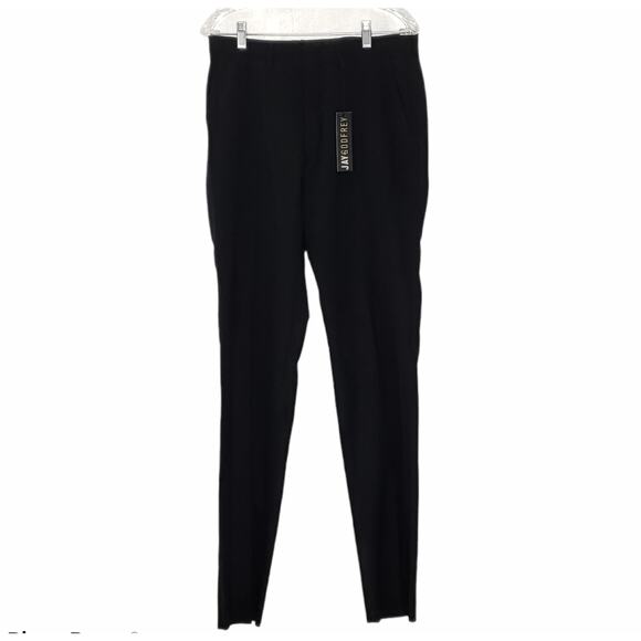 NEW Jay Godfrey Cintas Dress Career Pants Trousers Black Wool Blend Women 32 - Picture 4 of 11
